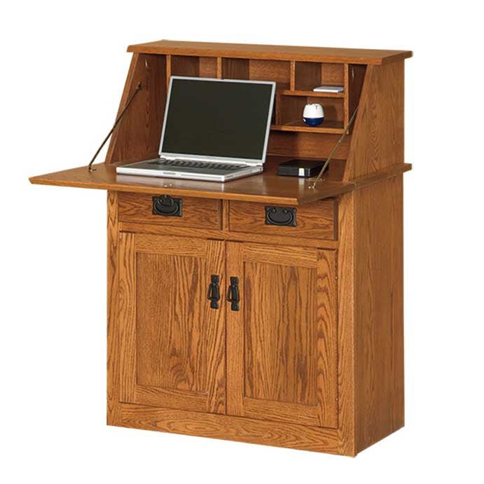 Shaker Furniture of Maine » SMALL CHERRY WRITING DESK