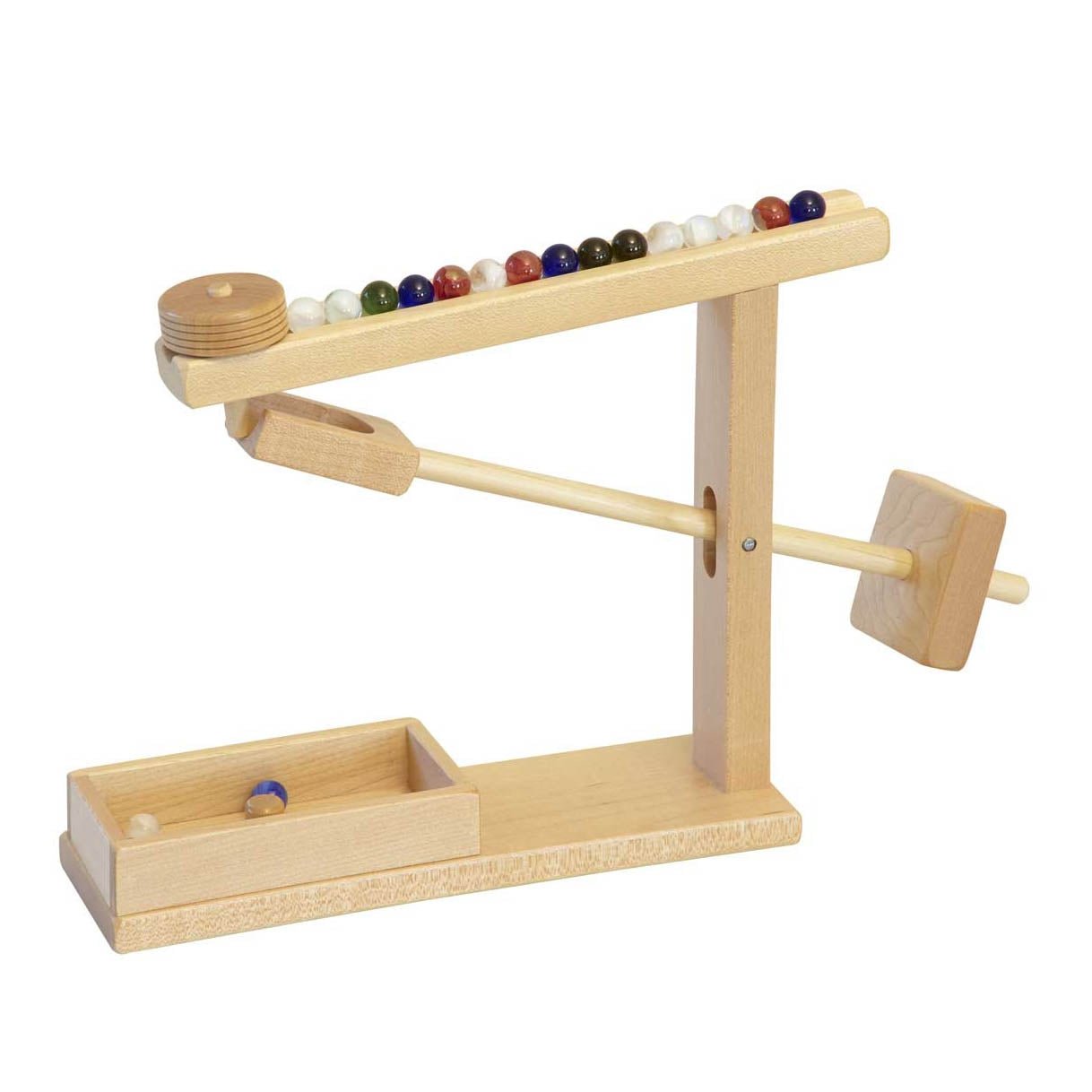 Handmade Wooden Toy - Marble Maze Kids' Toy, Shop Local AR