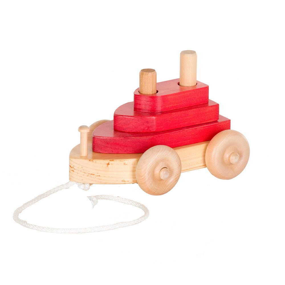 Amish-Made Wooden Airplane Toy –