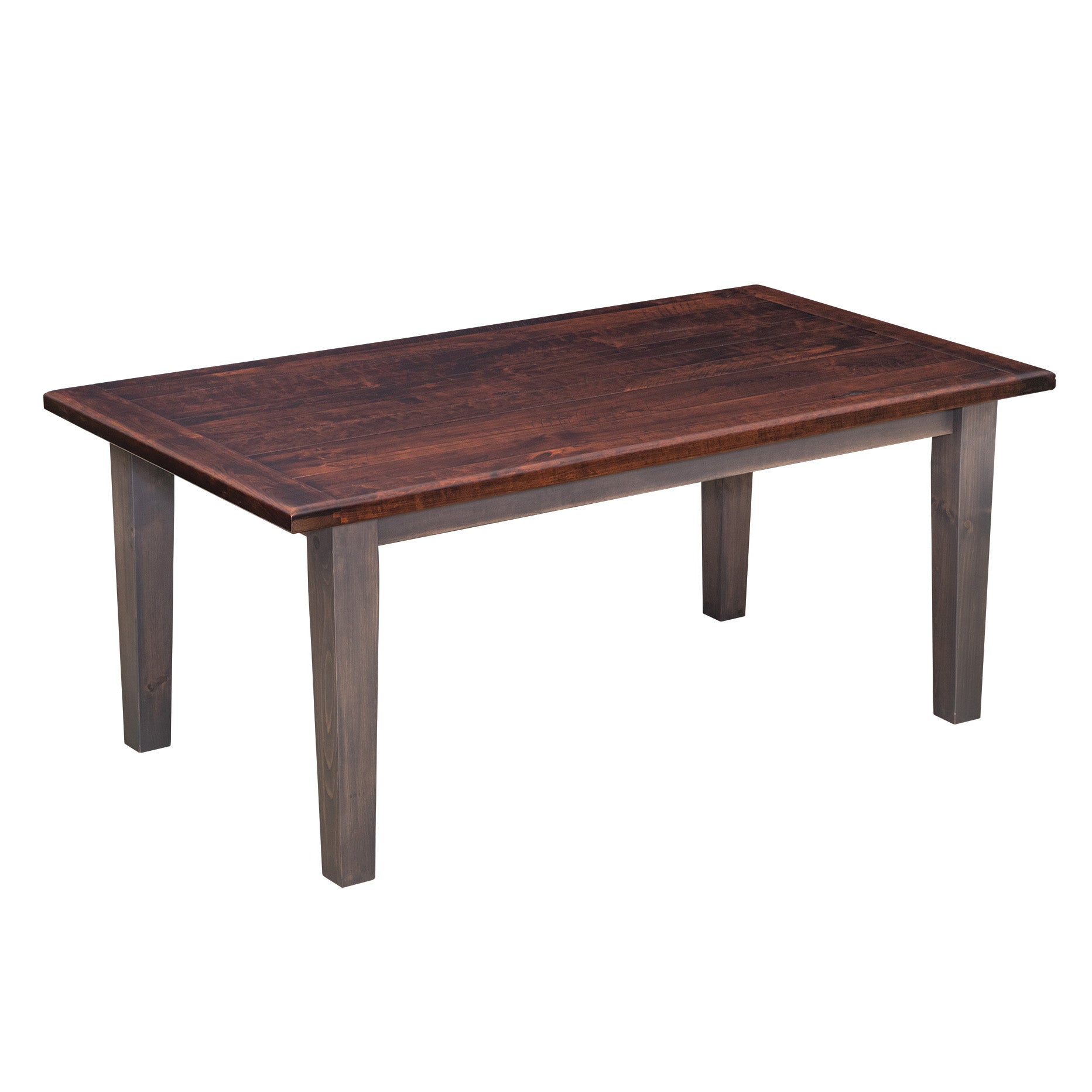 Amish Made | Amish Farmhouse Leg Table | Amish Furniture Lancaster PA