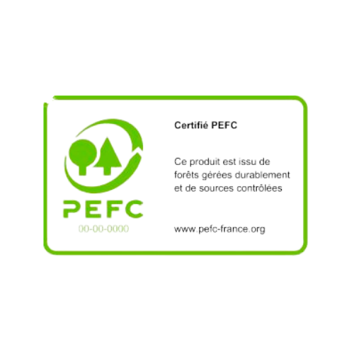 Logo PEFC - Certification de gestion forestière durable