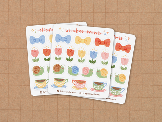 Bakery Sticker Sheet Cute Stickers Kawaii Stickers Cute Stationery Planner  Stickers Cake Stickers Bear Sticker Food Stickers 