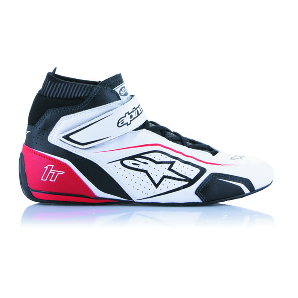 alpinestars（アルパインスターズ） TECH-1 T v3 SHOES｜WHITE BLACK RED