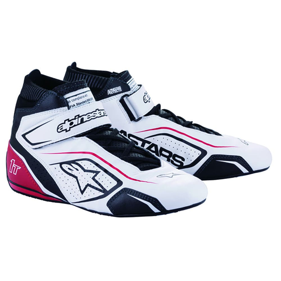 alpinestars（アルパインスターズ） TECH-1 T v3 SHOES｜WHITE BLACK RED