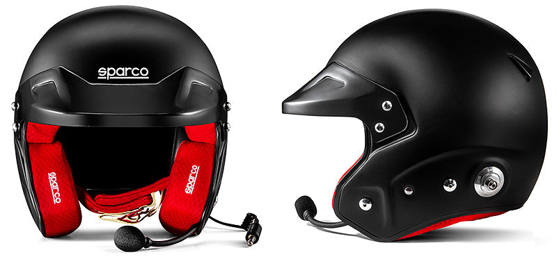 国内発送】 スパルコ レース用フルカーボンオープンヘルメット SKY RJ-7i Sサイズ