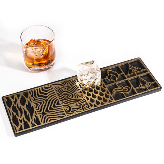 Botanicals Ice Design Tray for Clear Ice Cocktails and Whiskey – Ash Harbor