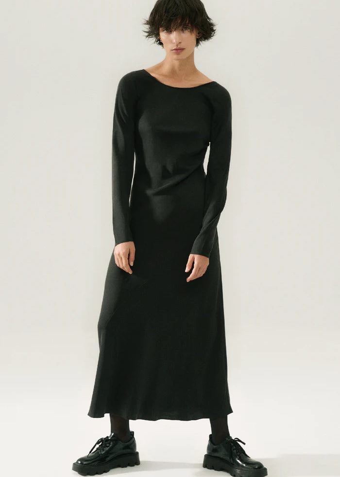 Macrame Maxi Dress - Black – Peggy Concept Store