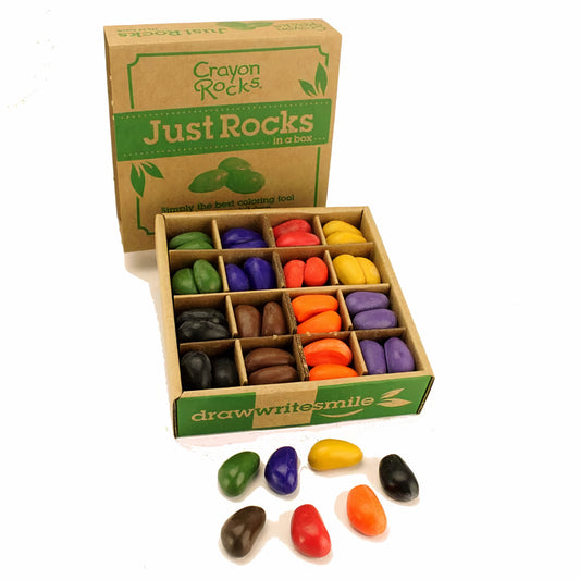 Crayon Rocks in a Box