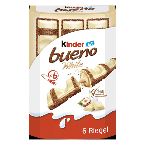 Billede af Kinder Bueno White 6-Pack