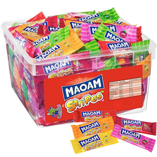 Billede af Maoam Stripes- 1,05 Kg.