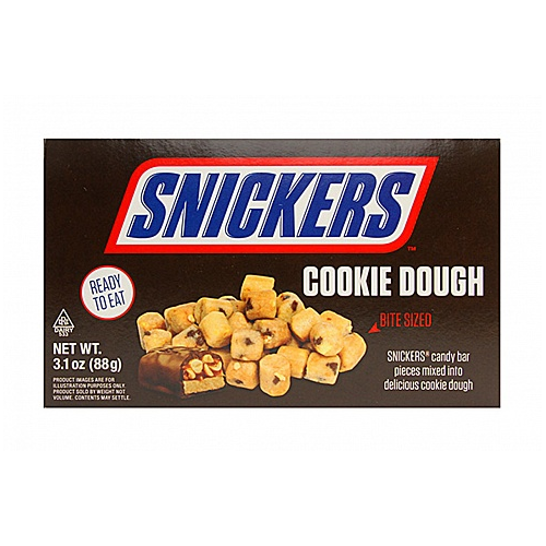 Cookie Dough Snickers Bite Size