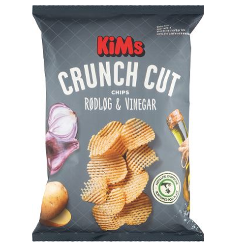 Billede af Kims Crunch Cut Rødløg/Vinegar