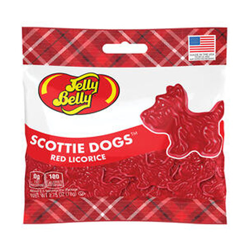 Se Jelly Belly Scottie Dogs Red hos SlikWorld