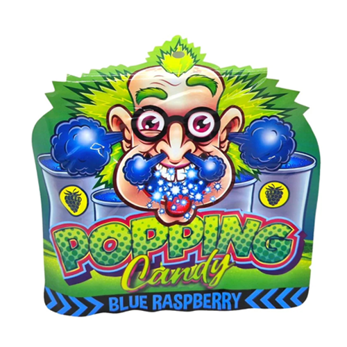 Se Dr. Sour Popping Candy Blue Raspberry hos SlikWorld