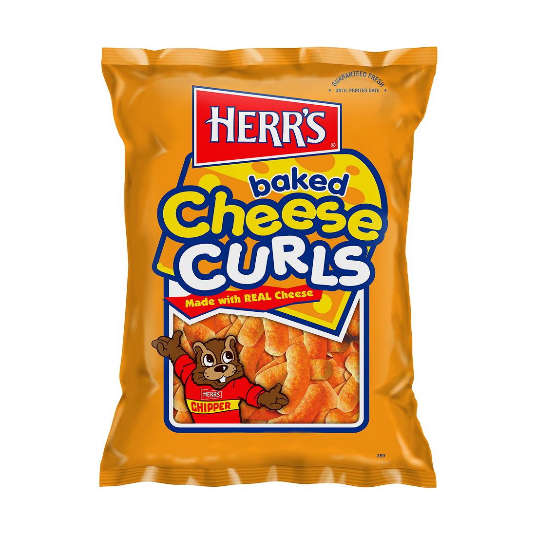 Se Herr's Baked Cheese Curls - Big Bag hos SlikWorld