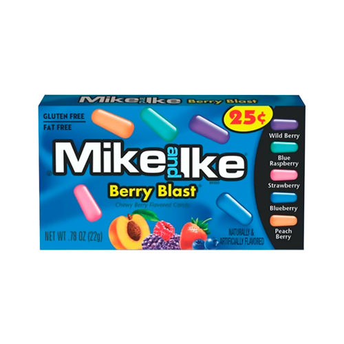 Se Mike & Ike Berry Blast Candy Minis hos SlikWorld