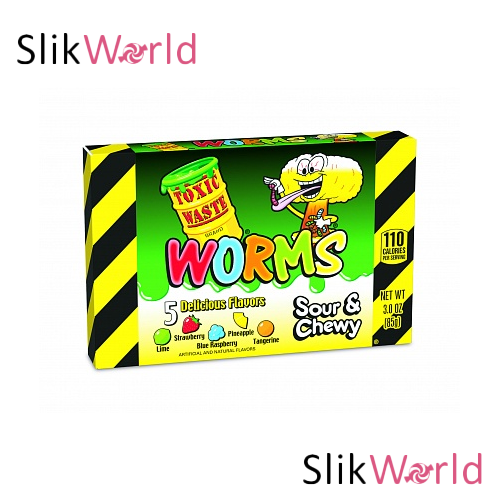 Se Toxic Waste Worms Theatre Box hos SlikWorld