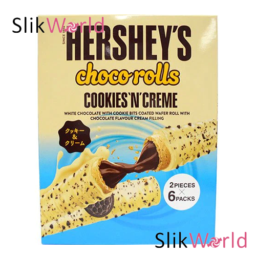 Billede af Hershey's Choco-Rolls Cookies Cream