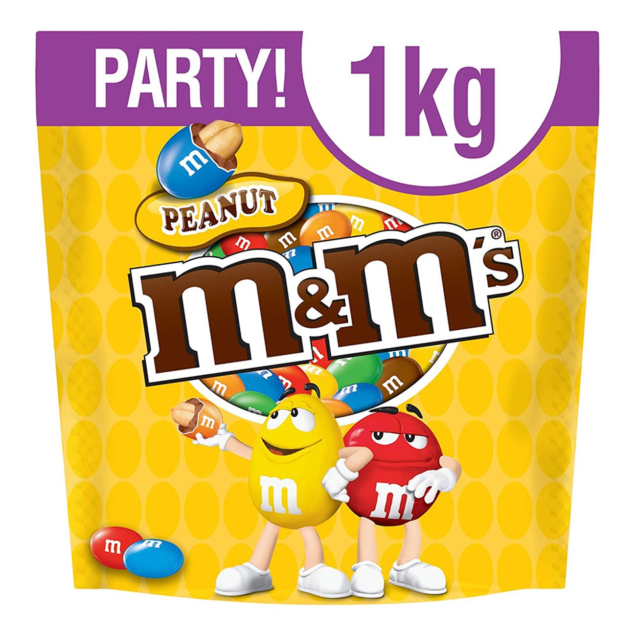 Se M&M's Peanut - Party Bag hos SlikWorld