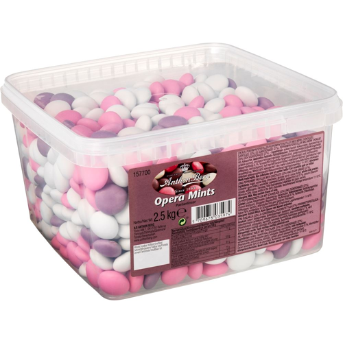 Se Anthon Berg Opera Mints - 2,5 Kg. hos SlikWorld