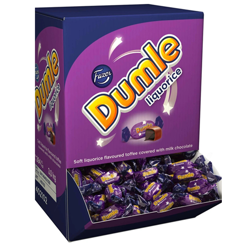 Billede af Fazer Dumle Lakrids - 3 Kg.