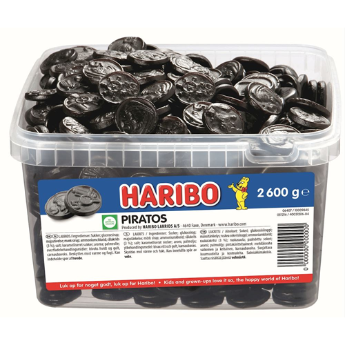 Billede af Haribo Piratos - 2,6 Kg.