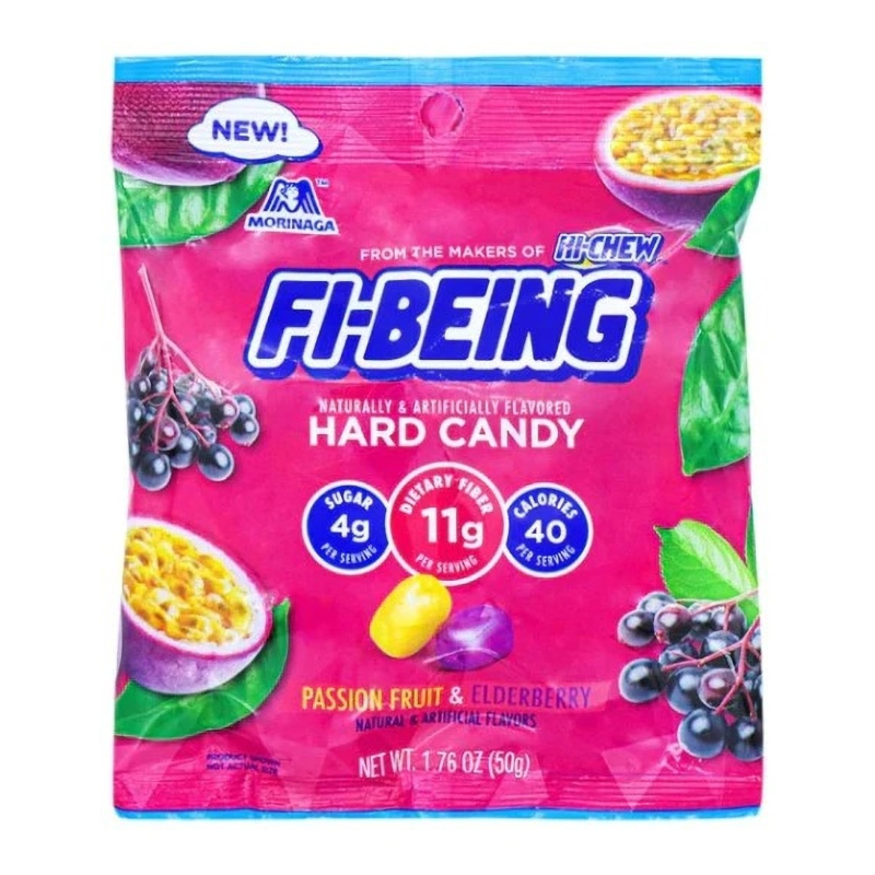 Billede af Hi-Chew FI-BEING Hard Candy Passion Fruit & Elderberry
