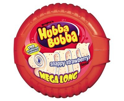 Hubba Bubba Snappy Strawberry Mega Long