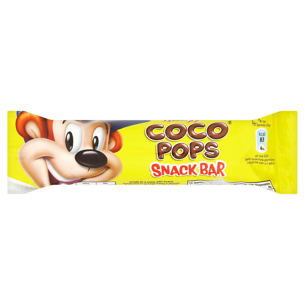milits klud aIDS Kelloggs Coco Pops Snack Bar
