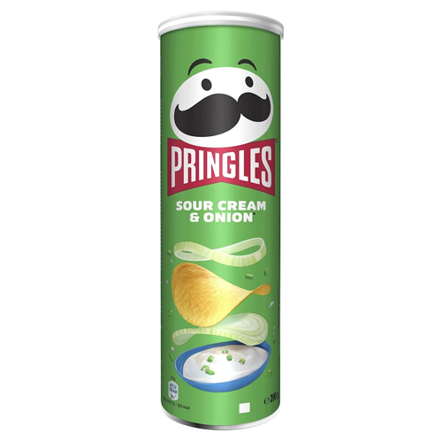 Se Pringles Sour Cream & Onion hos SlikWorld