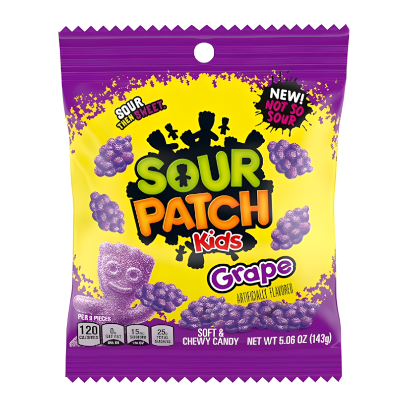 Billede af Sour Patch Kids Grape