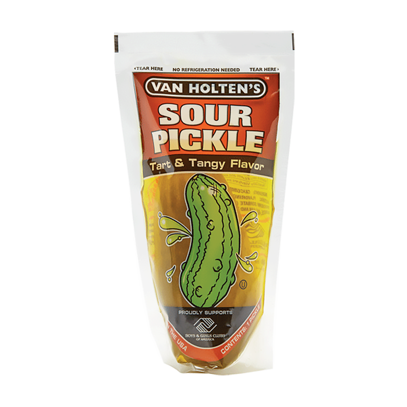 Billede af Van Holten's - Sour Tart & Tangy Pickle In-a-Pouch