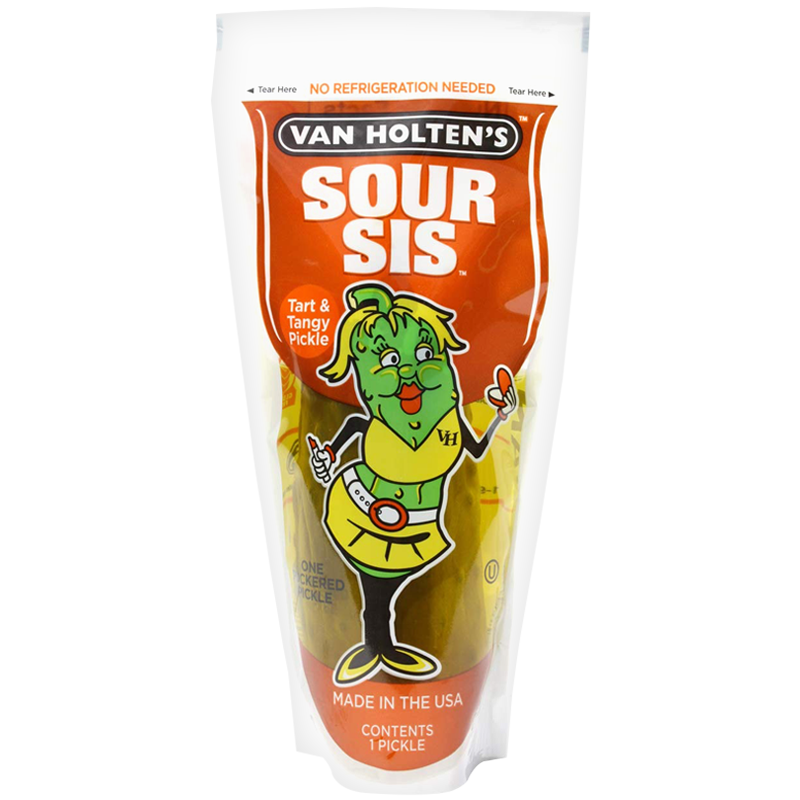 Billede af Van Holten's - Sour Sis Tart & Tangy Pickle King Size