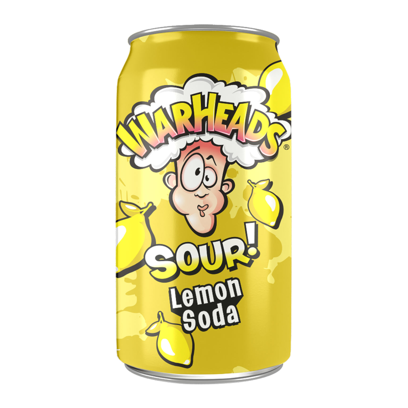 Billede af Warheads Sour Lemon Soda