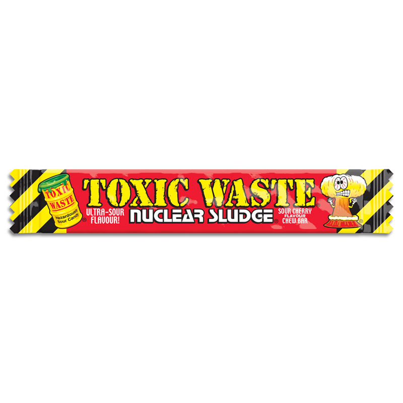 Billede af Toxic Waste Nuclear Sludge Chew Bar Sour Cherry