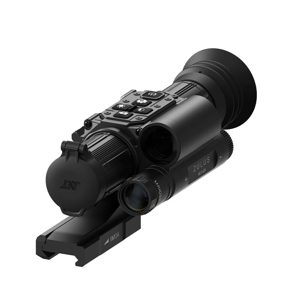 DNT ZHD312R - ZULUS HD 3-12X Digital Night Vision Scope with Laser Rangefinder and Ballistic Calculator