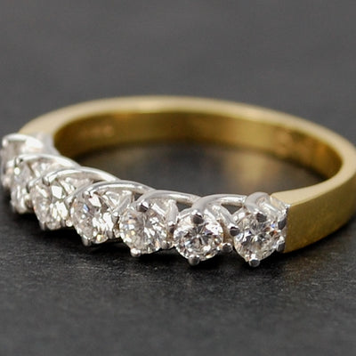 Classic 7-Stone Diamond Ring | Sparkling Diamond Ring | CaratLane