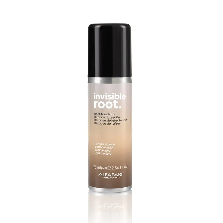 Alfaparf Milano Invisible Root Touch Up Spray, Medium Blonde, 2.54 fl. oz