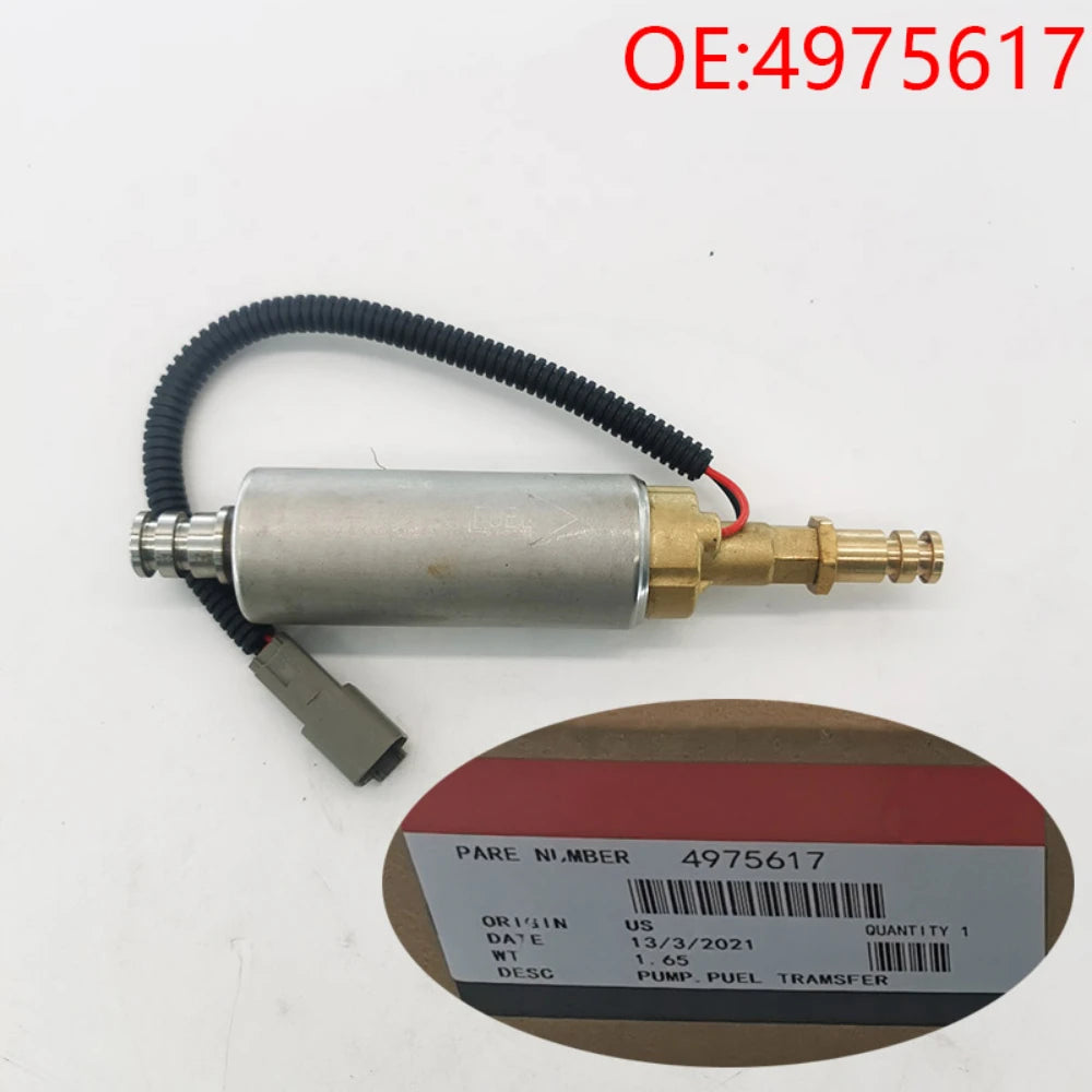 4975617 Electronic Fuel Transfer Pump 12V Fits For Cummins Engine QST30 4295249