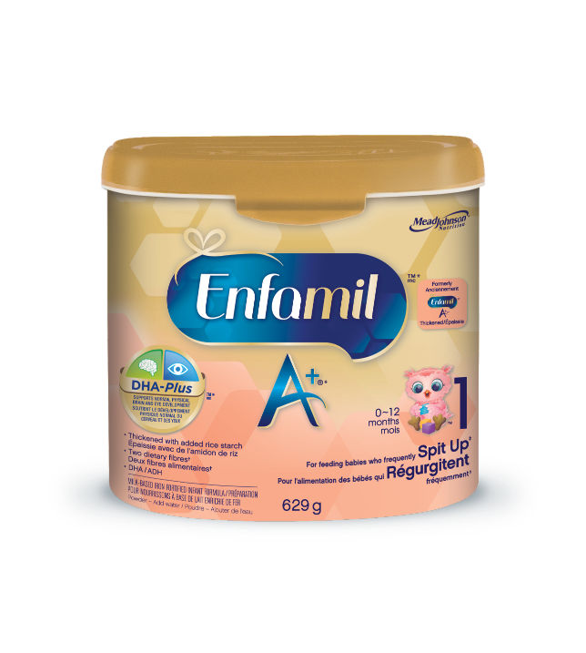 Enfamil A+ pour régurgitations fréquent