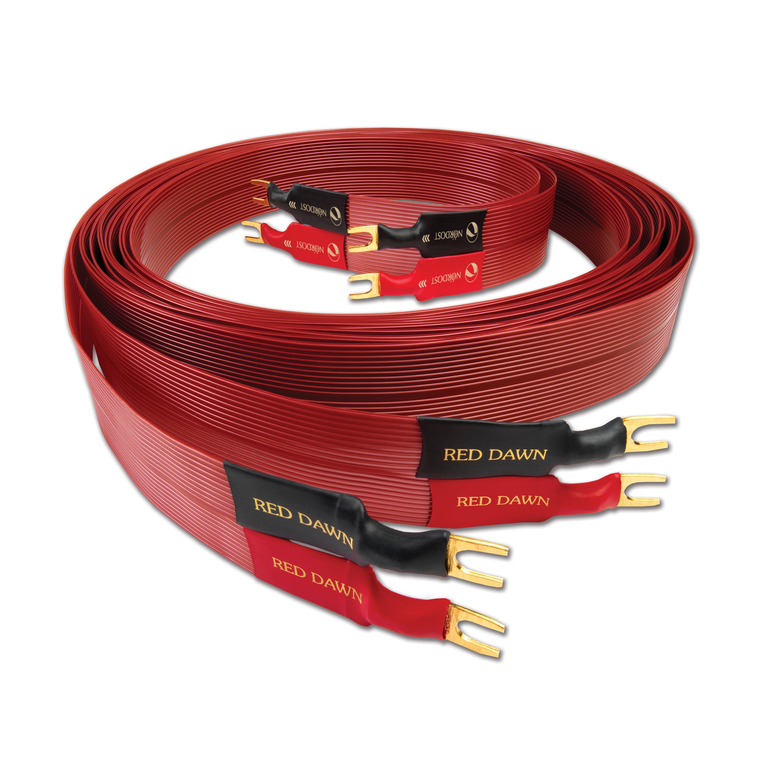 ✓ Nordost 4 Flat Speaker Cable - Cable de altavoz hifi - Audiohifi