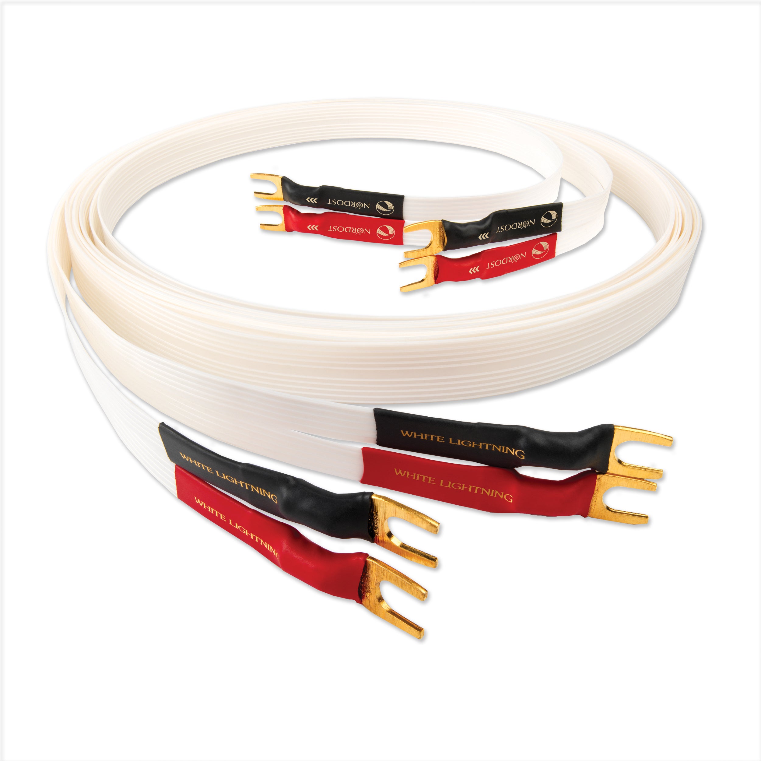 ✓ Nordost 4 Flat Speaker Cable - Cable de altavoz hifi - Audiohifi