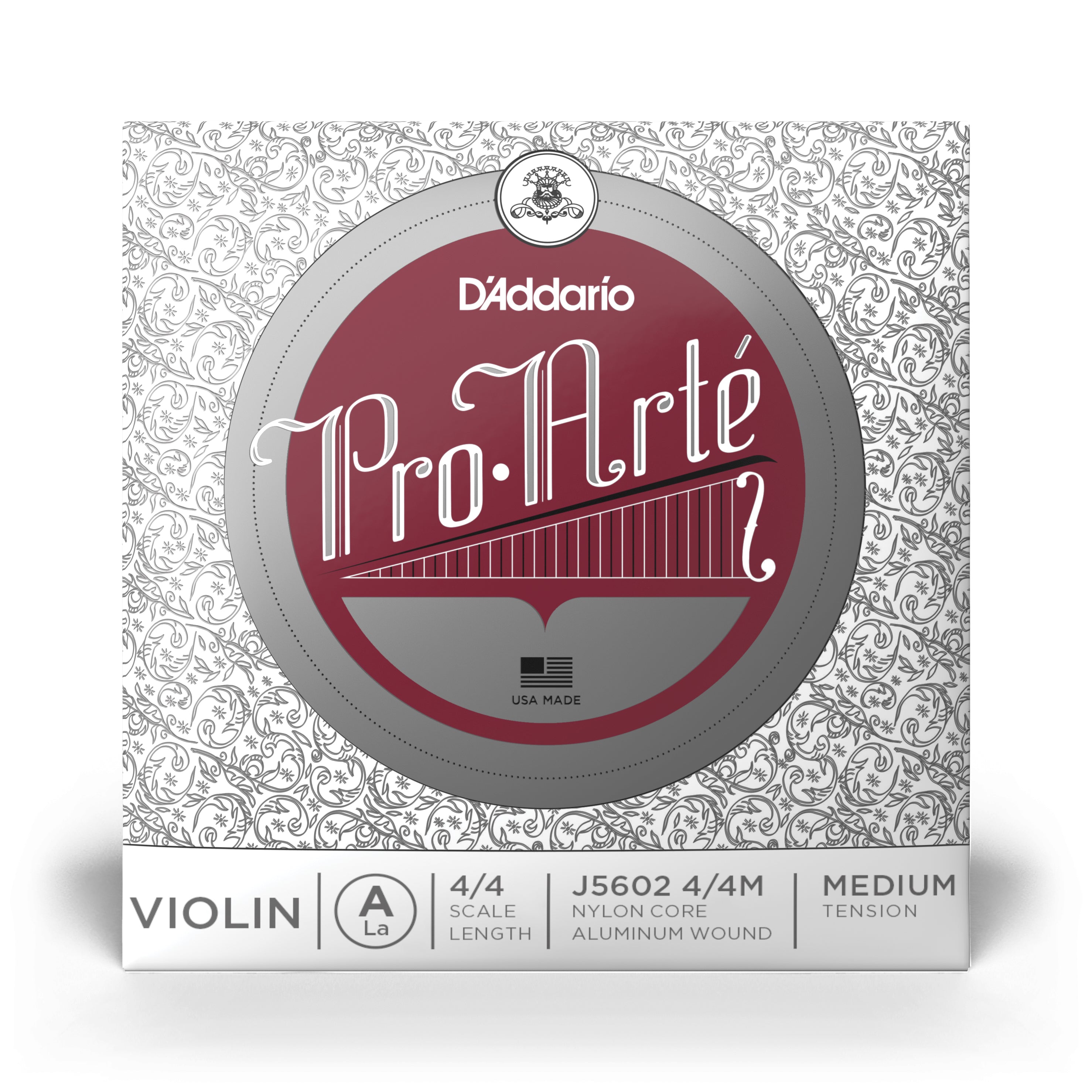  Pro-Arte Violin Single A String, 4/4 Scale, Medium Tension 