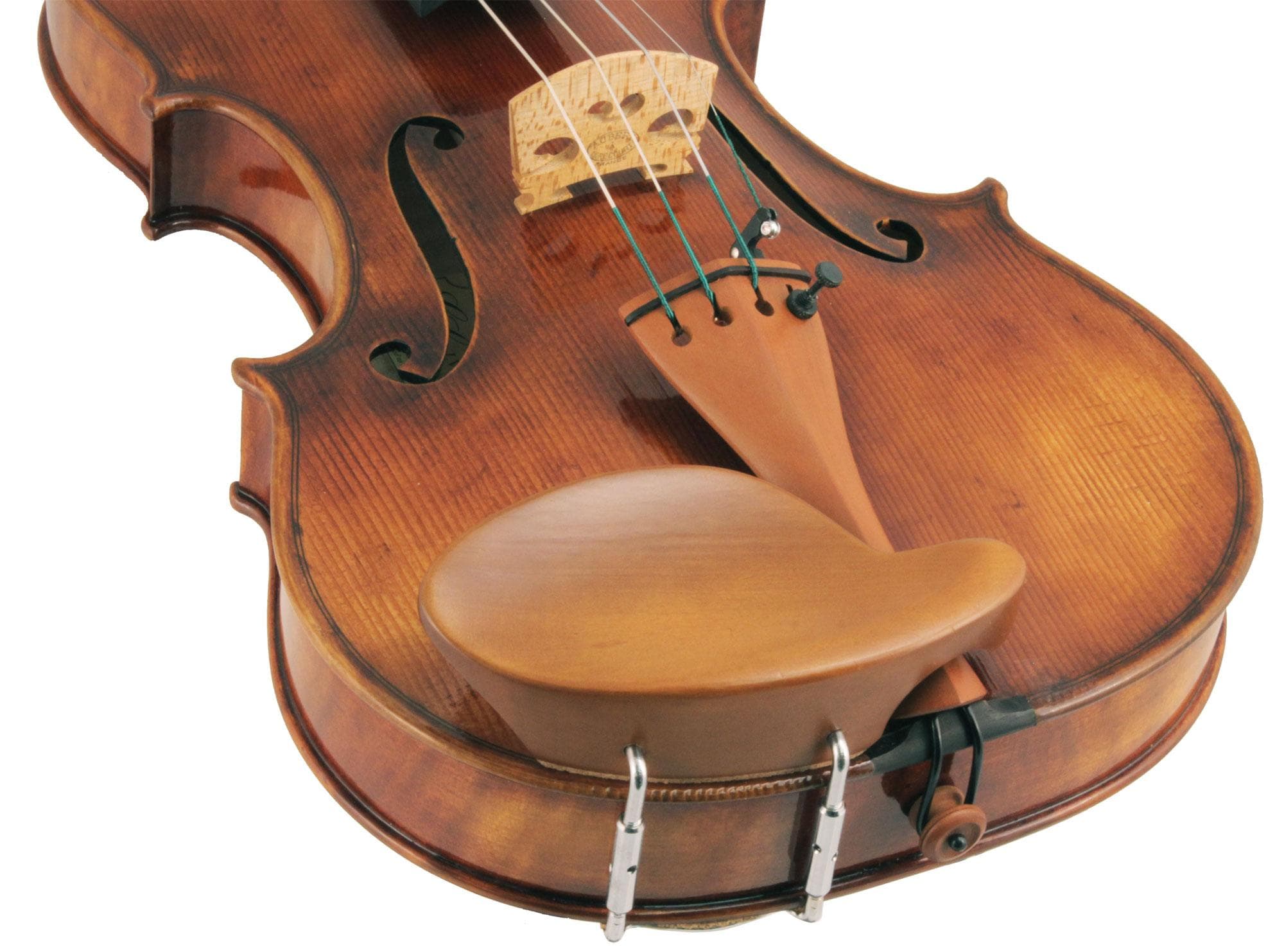  Vermeer Boxwood Violin Chinrest - Large Plate 