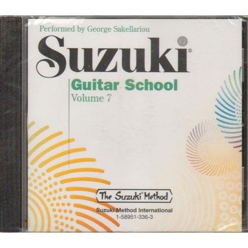  Suzuki Guitar School CD, Volume 7, Performed by Sakellariou 