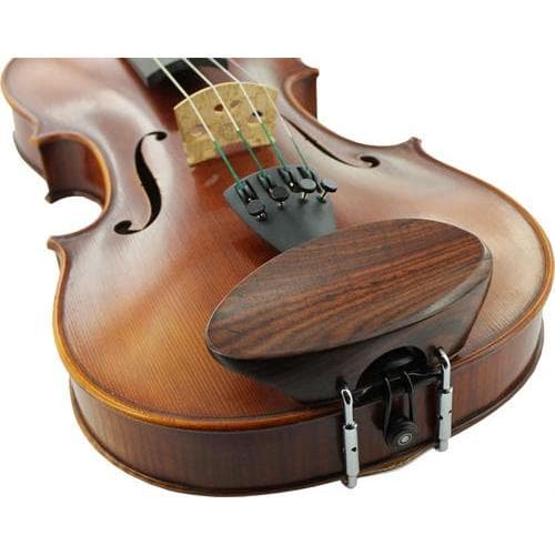  Flesch Violin Chinrest No Hump Rosewood 3/4 