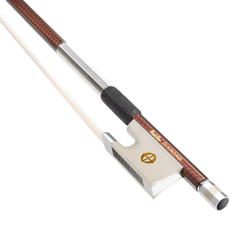  CodaBow Diamond GX Violin Bow - with White Alabaster Frog - 4/4 Size 