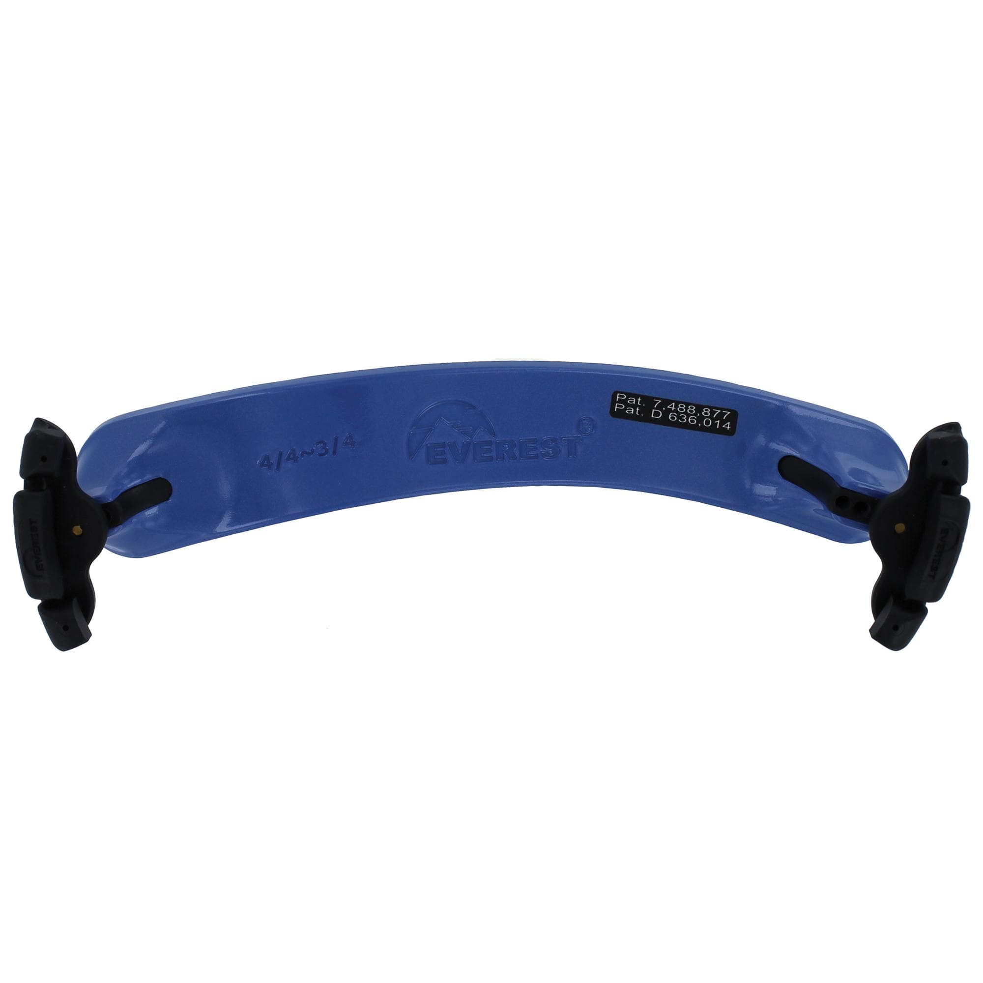  Everest Collapsible Violin Shoulder Rest Blue 