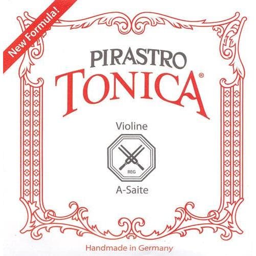  Pirastro Tonica Violin String Set - Medium Gauge - Loop End E 