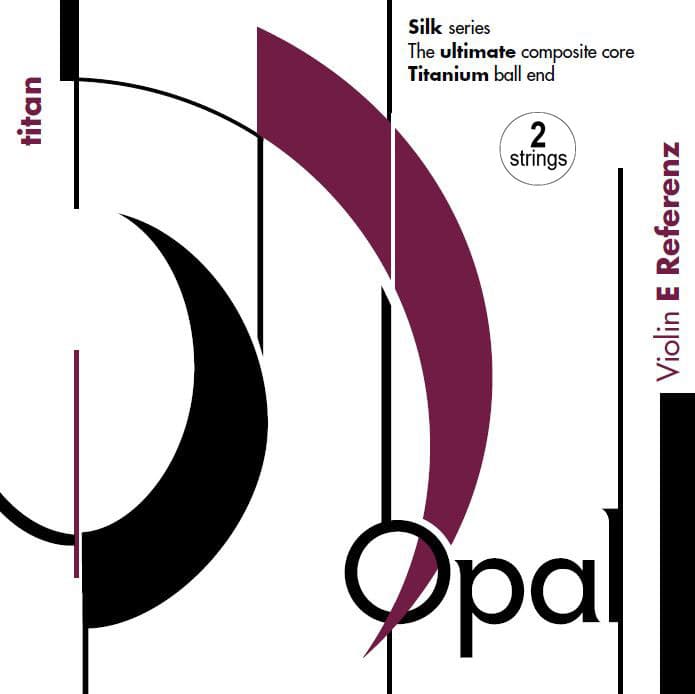  Opal Titan Violin E String Referenz 2-Pack 